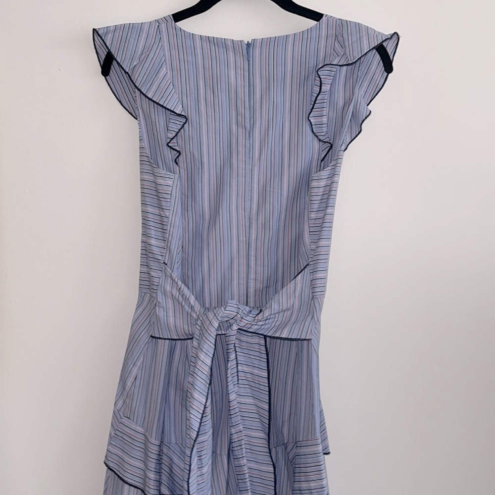 Excellent condition, Parker, ruffle sleeve dress, Sz. 8 - Picture 12 of 14